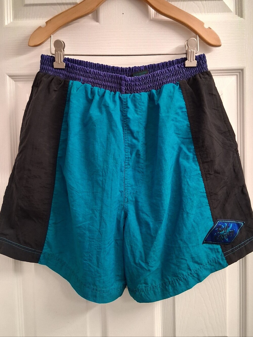 Vintage Mens Swim Shorts Medium Surf Odyssey